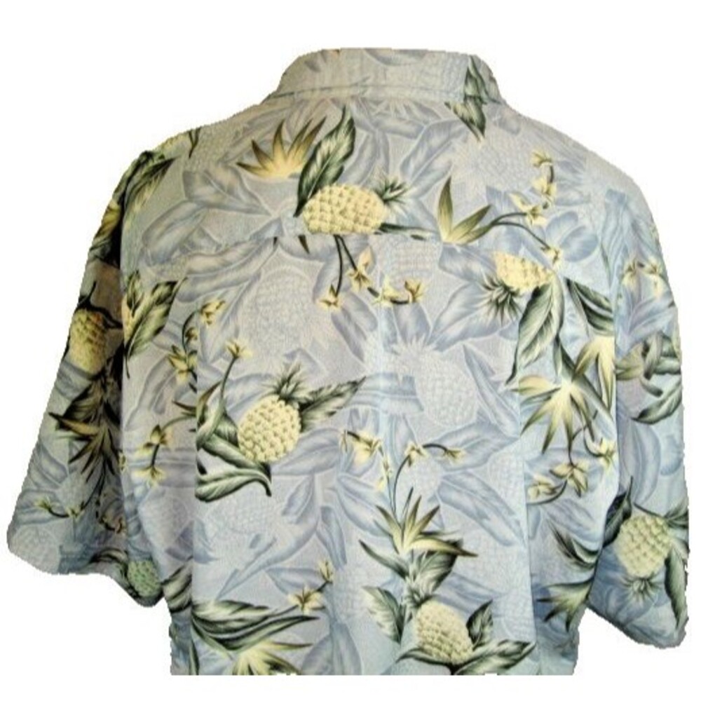 Mens Premier Multicolor Aloha Hawaiian Island Poly SS Casual Shirt sz 2XL - Picture 3 of 3